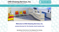 Desktop Screenshot of cks-cleaning-service.com